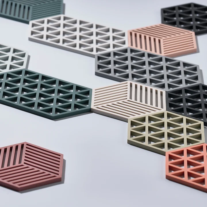 The Zone Denmark - Hexagon and Triangle coaster