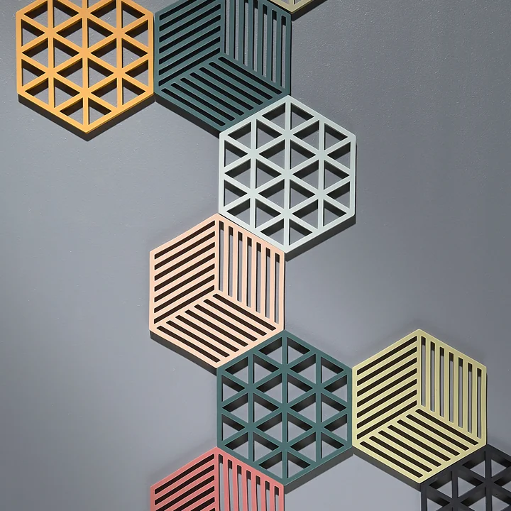 The Zone Denmark - Hexagon and Triangle coaster