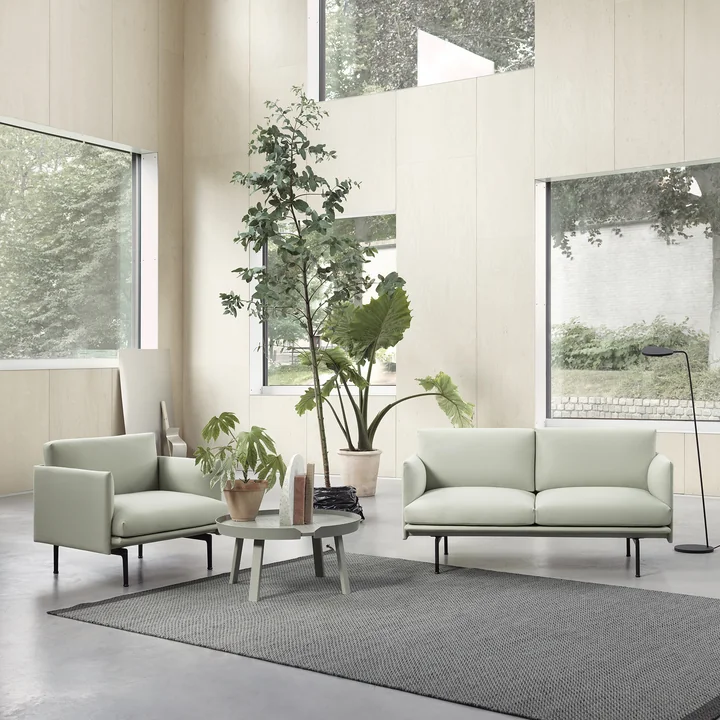 Outline Studio Armchair and sofa from Muuto