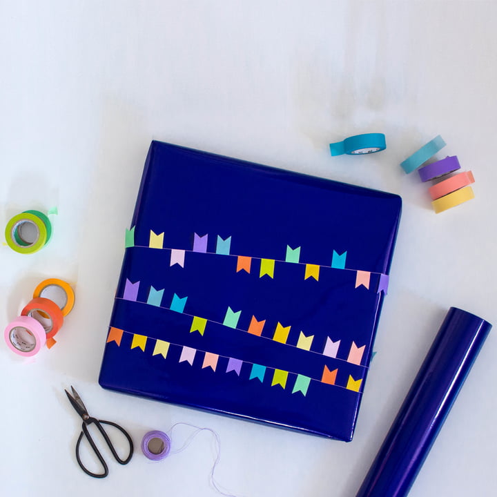 Decorate Gifts with Masking Tape