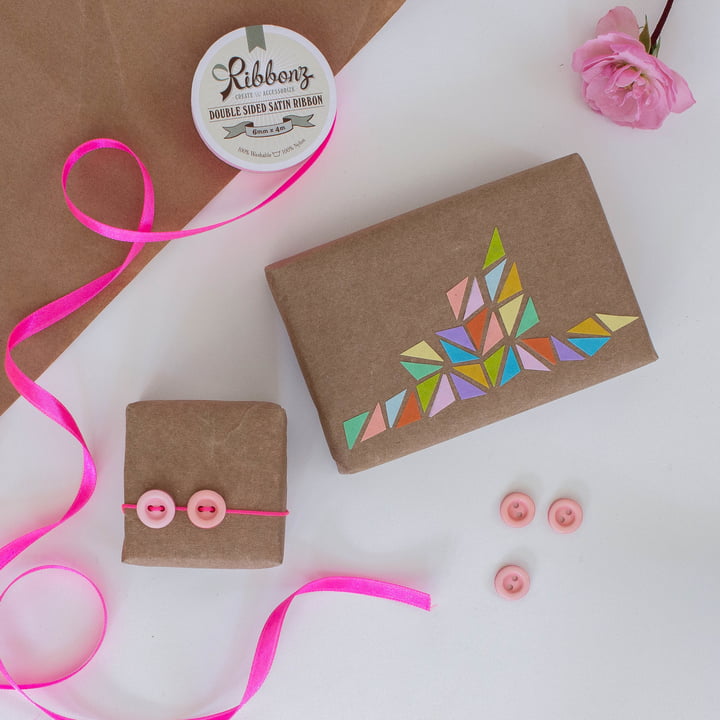 Decorate Gifts with Masking Tape