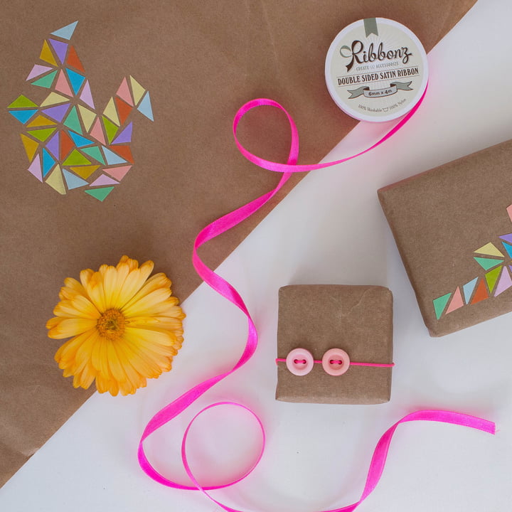 Decorate Gifts with Masking Tape