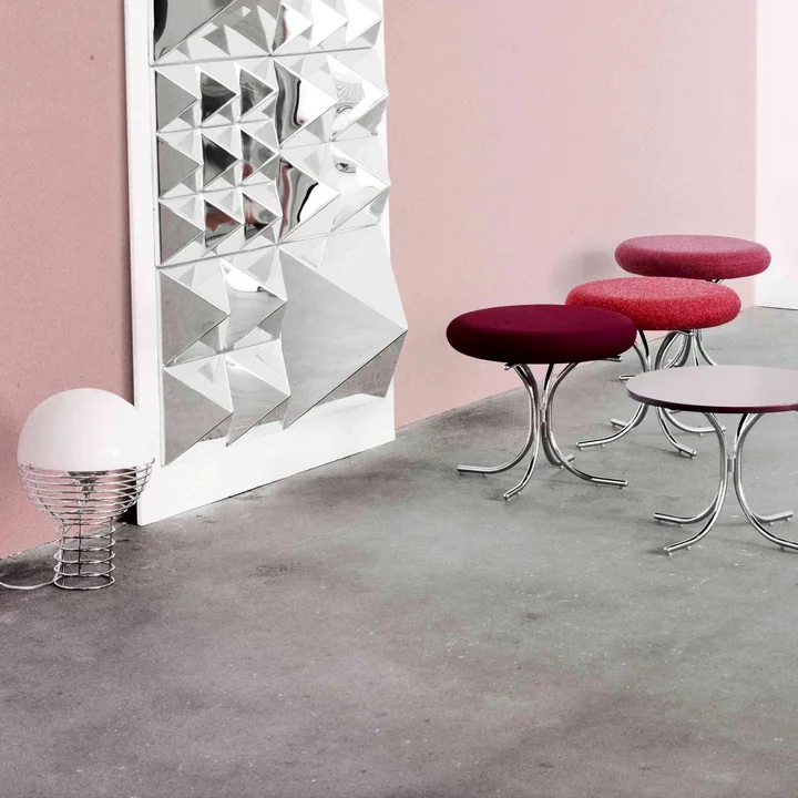 The Verpan - Mirror Sculptures on the Wall