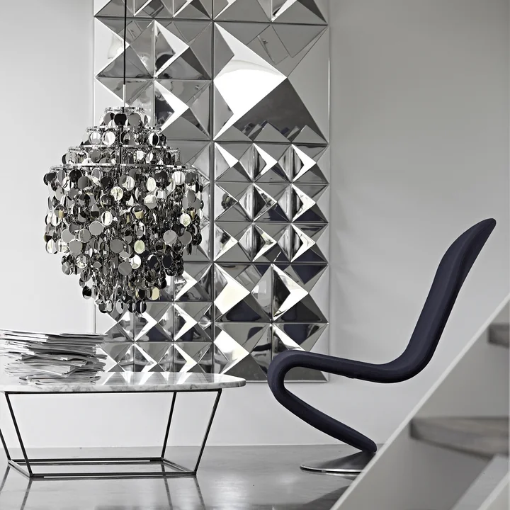 The Verpan - Mirror Sculptures on the Wall