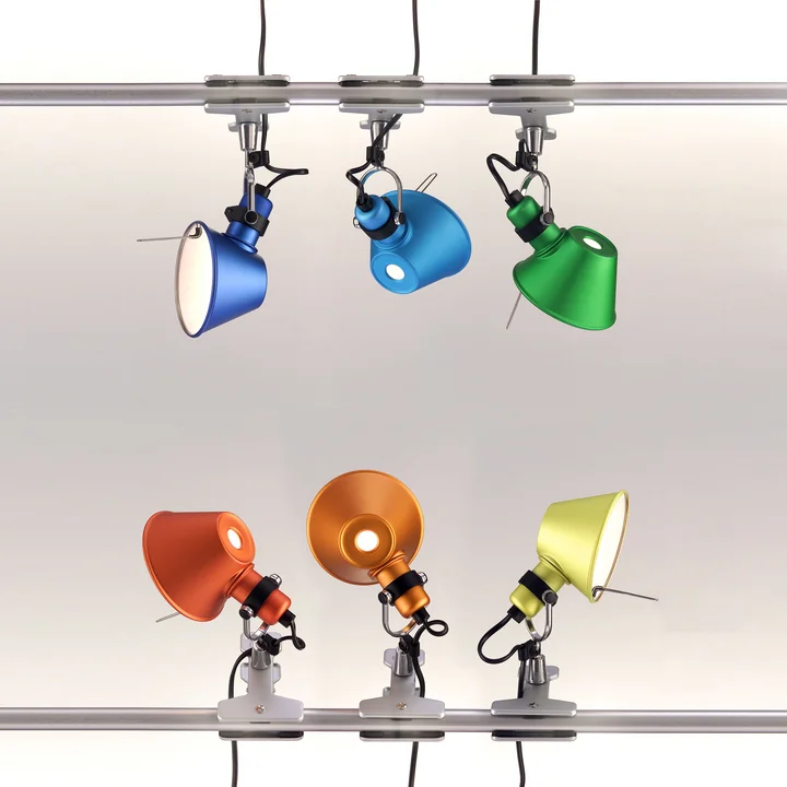 Artemide Tolomeo - Pinza clamp lamp