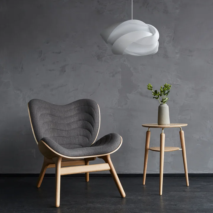The Umage - Ribbon Pendant Lamp with Conversations Armchair