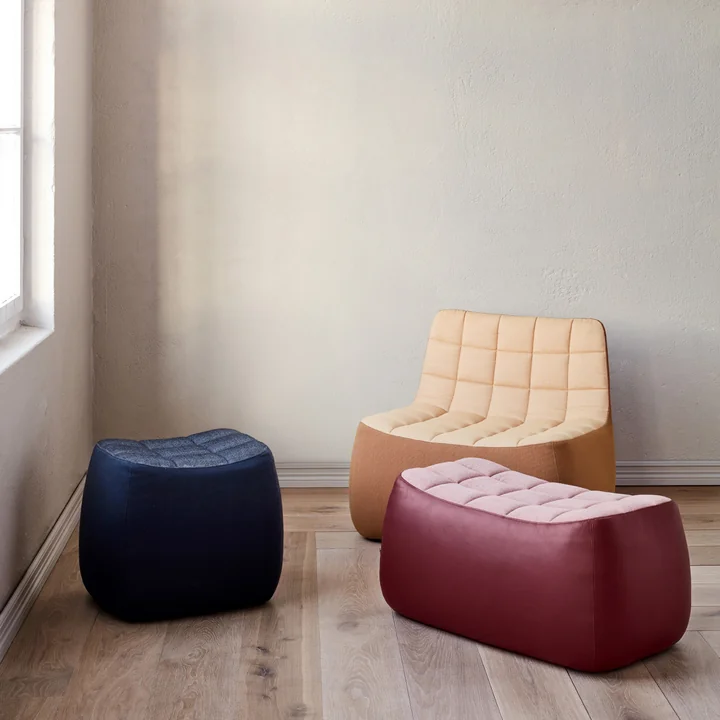 The Northern - Yam Chair and Yam Pouf