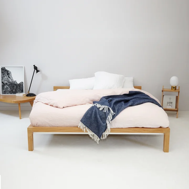 The Hans Hansen Pure bed takes a back seat