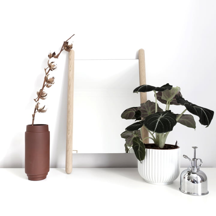 The Georg table mirror from Skagerak staged by Sarah