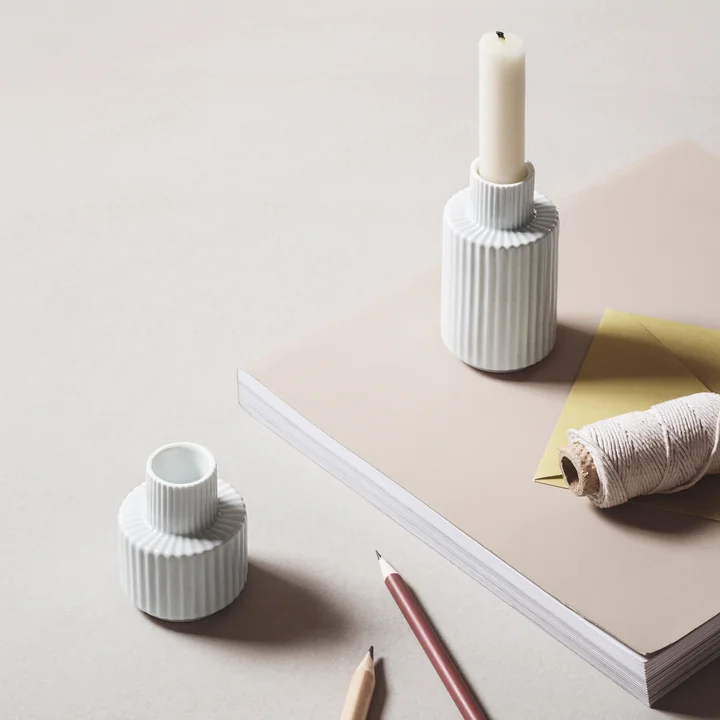 Candle holder from Lyngby Porcelæn