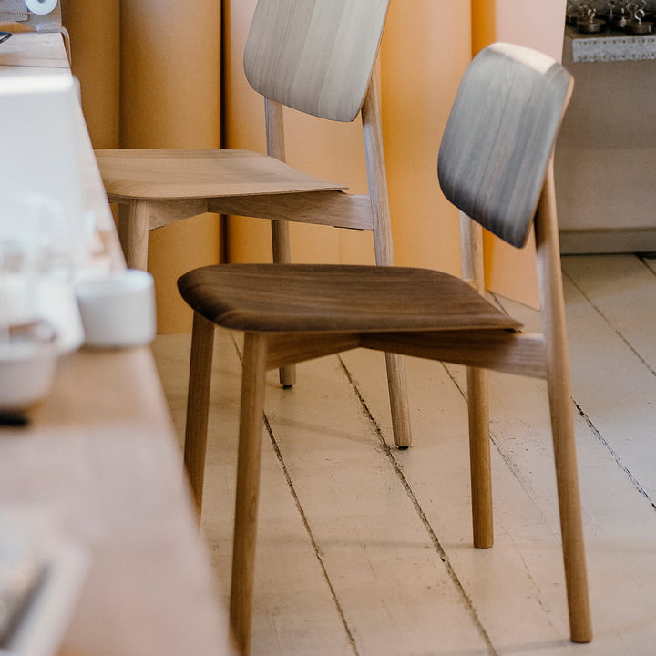 The Hay - Soft Edge 12 Chair, Smoked Oak