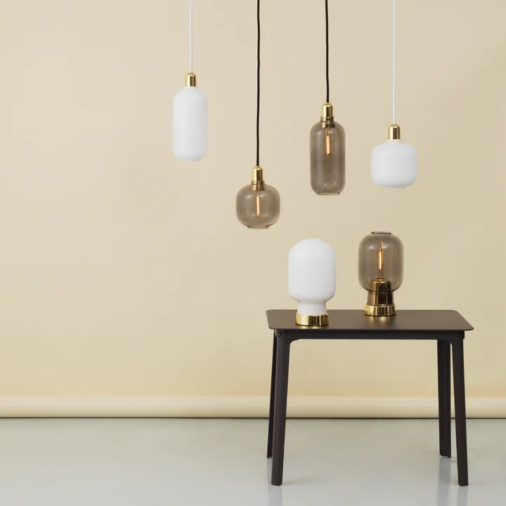 The Normann Copenhagen - Amp Pendant lamp - as a table or pendant lamp