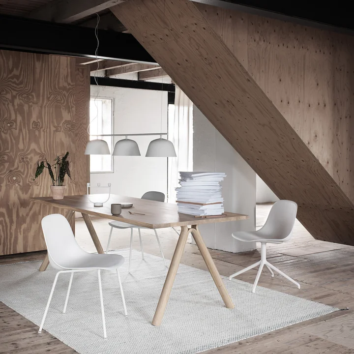 Ambit Rail pendant lamp from Muuto in white