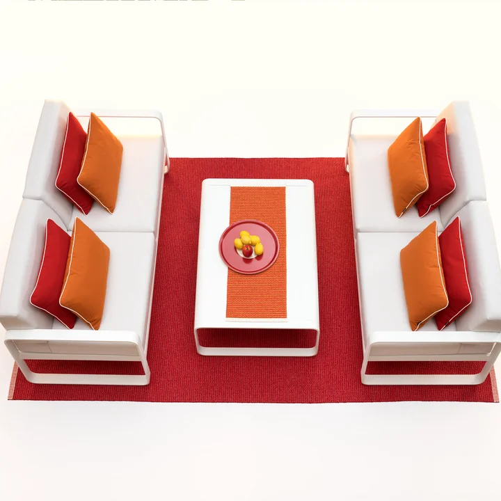 Mono Table runner and carpet by Pappelina