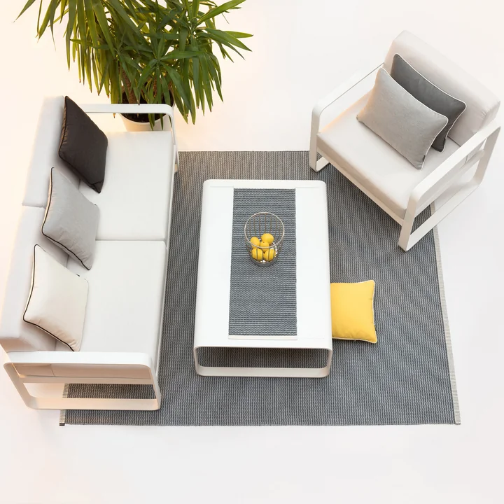 Mono Table runner and carpet by Pappelina
