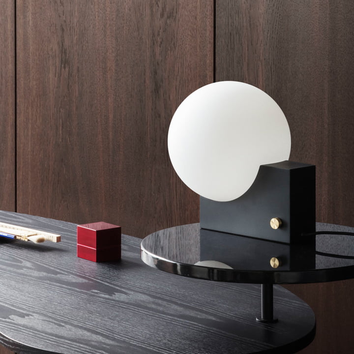 Journey Table and Wall Lamp by &Tradition in Black