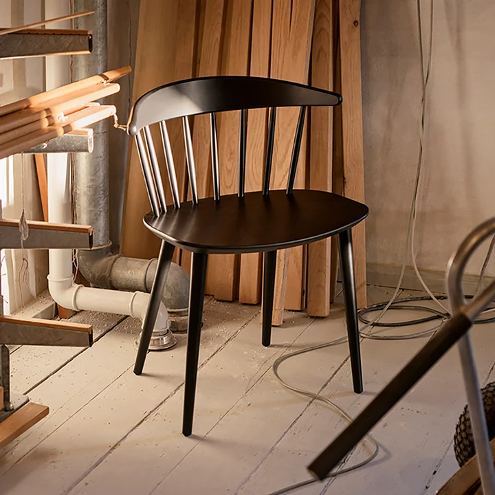 J104 Chair from HAY in black
