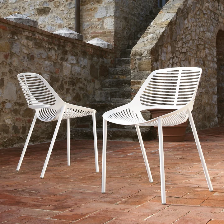 Niwa Chair by Fast in White