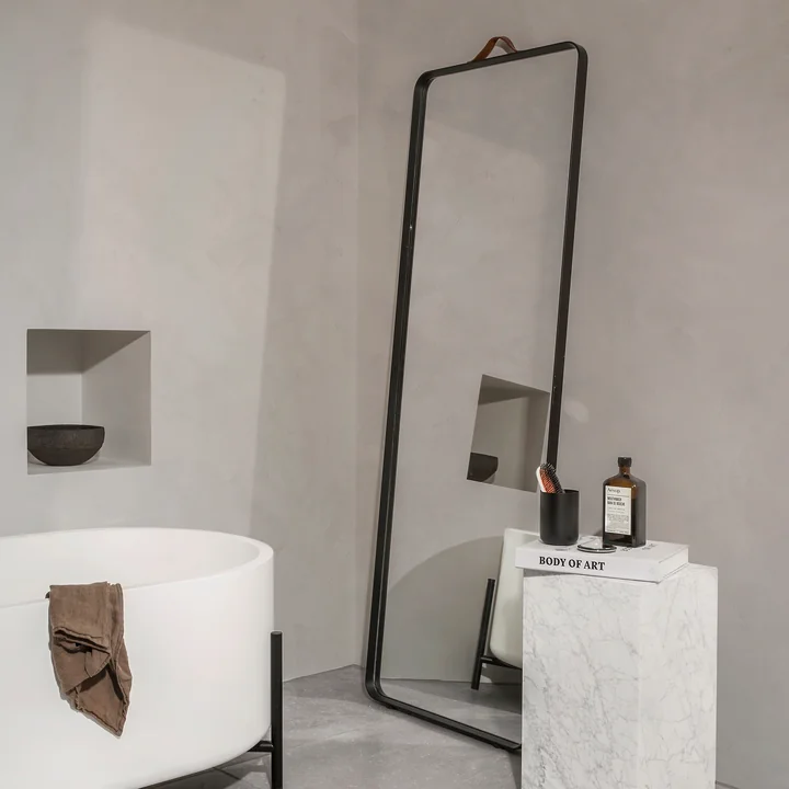 Norm Floor Mirror from Audo in black