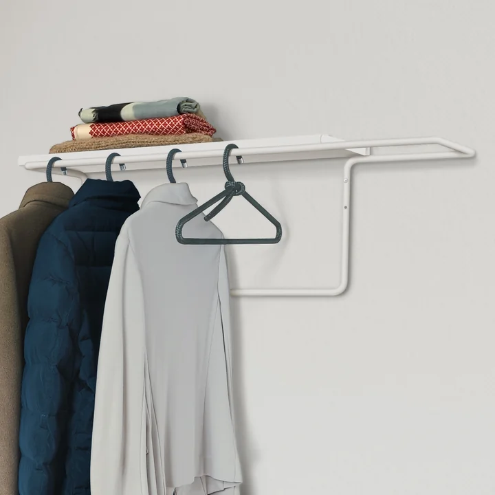 The Vonbox - Wire Coat Rack, white (RAL 9016)