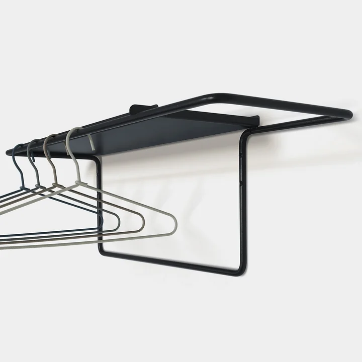 Vonbox - Wire Coat Rack, black (RAL 9005)