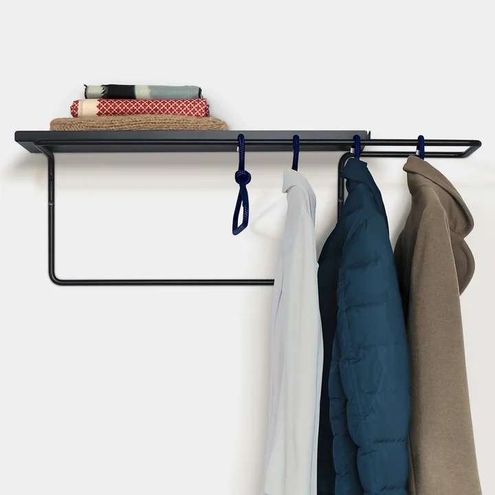 Vonbox - Wire Coat Rack, black (RAL 9005)