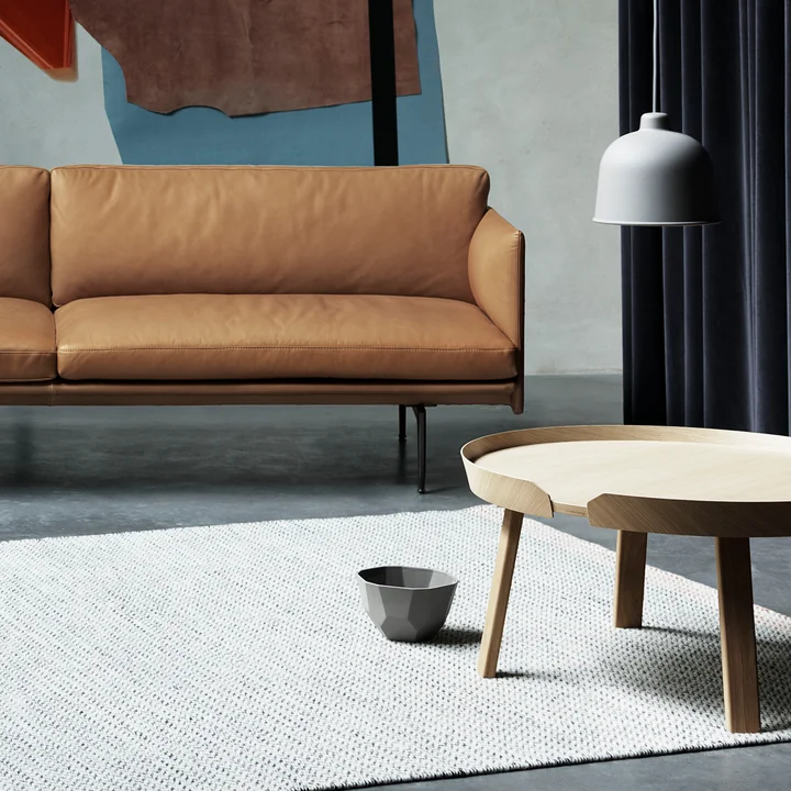 Grain pendant lamp from Muuto in grey