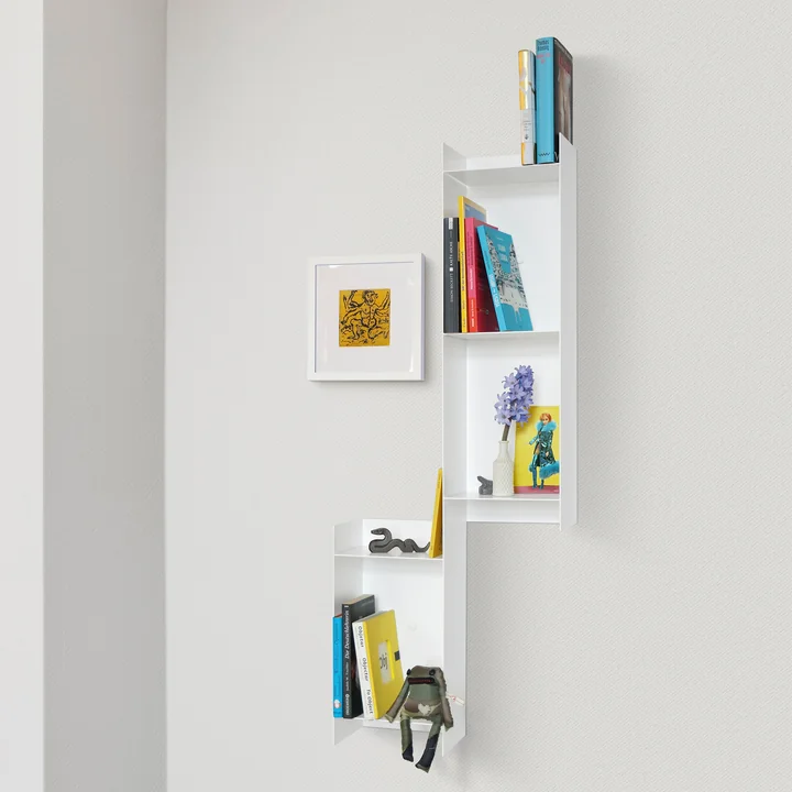 vonbox - Blurry Wall Shelf, white (RAL 9016)