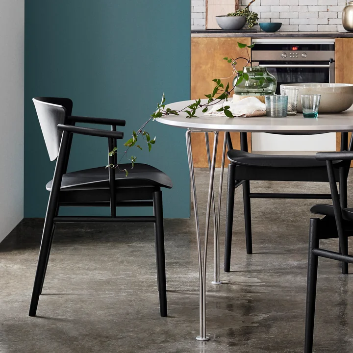 sami② フリッツハンセンn01 N01 Wooden Chair by Fritz Hansen | Connox