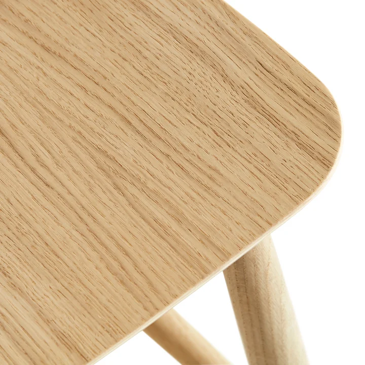 J42 Armchair by HAY in Matt Lacquered Oak