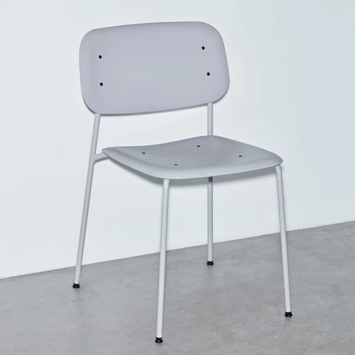 HAY - Soft Edge Chair P10 Chair, light grey