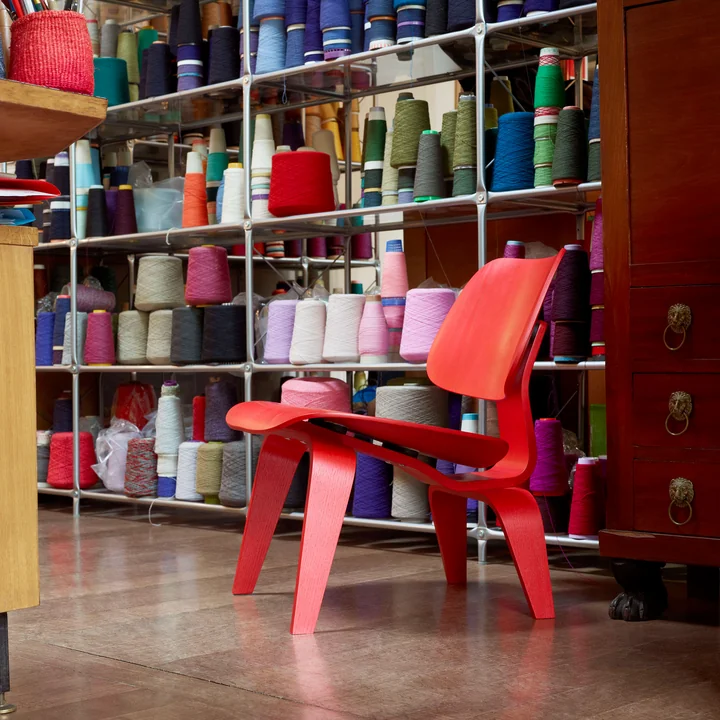 The Vitra - Plywood Group LCW chair in the ambience