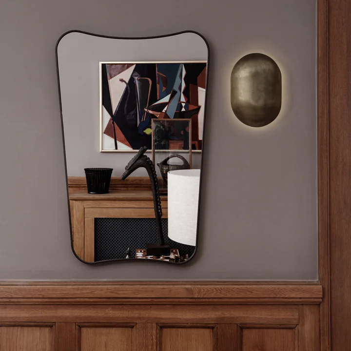 F.A. 33 rectangular wall mirror by Gubi