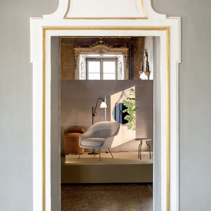 Bat Lounge Chair (Wooden Frame) by Gubi | Connox