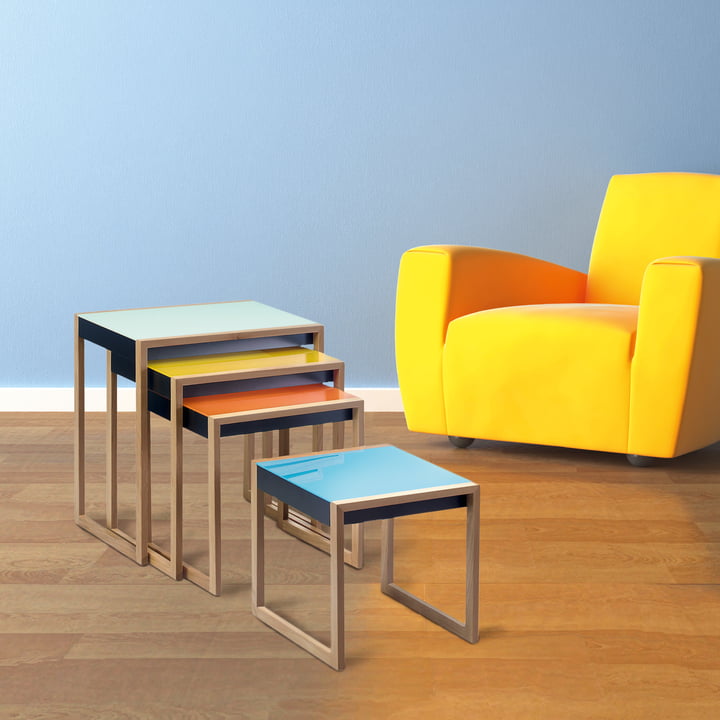 Josef Albers - Nesting Tables | Connox