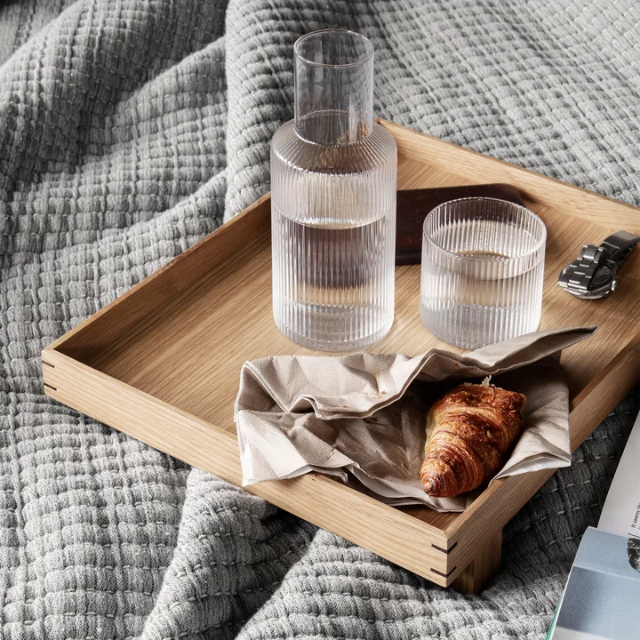 Bon Wooden tray from Ferm Living