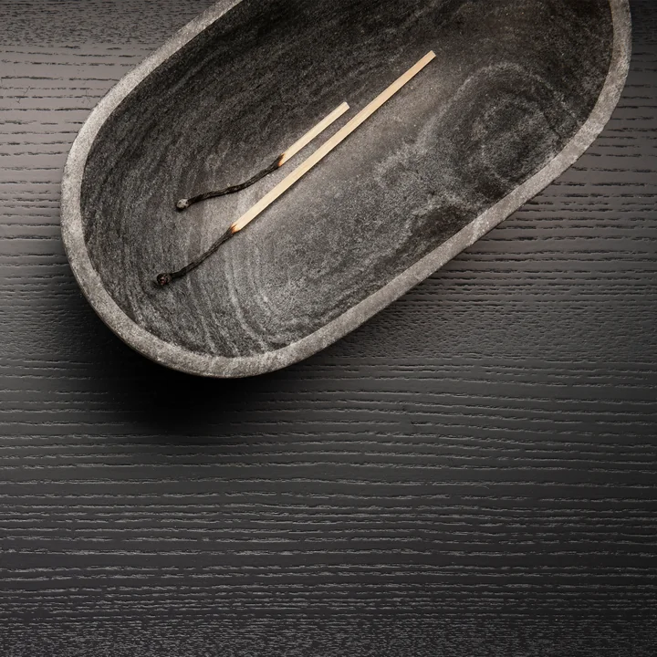 Alza Marble Bowl by Ferm Living in black