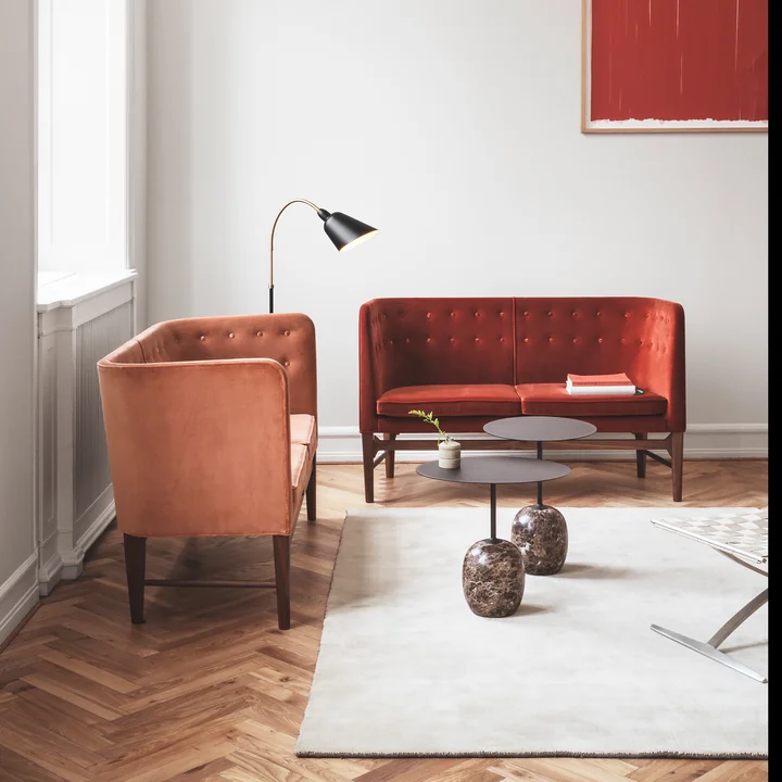 The Moor carpet AP7 from & tradition 200 x 300 cm in beige dew