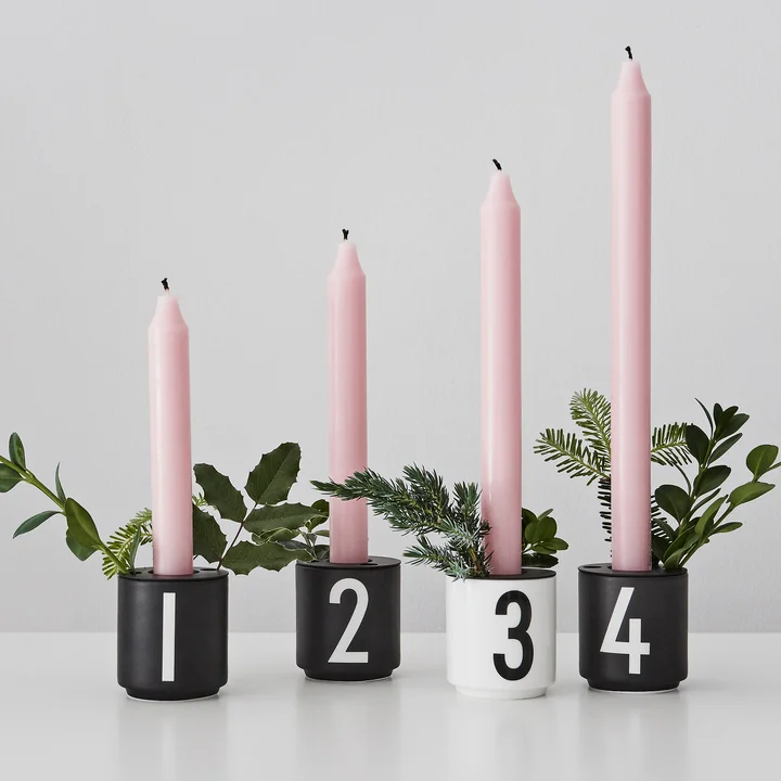 AJ Mini Mug with Candle Holder by Design Letters