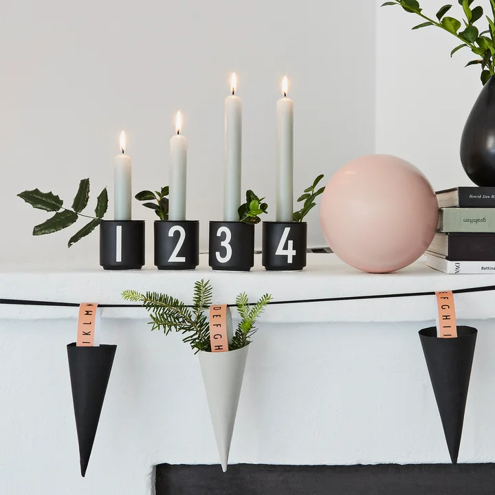 AJ Mini Mug with Candle Holder by Design Letters