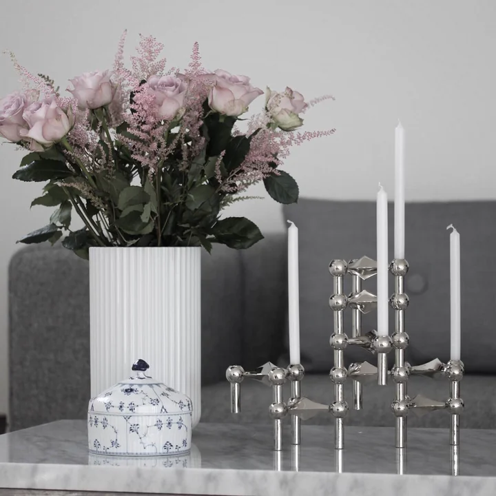 Candlesticks and candles from Stoff Nagel