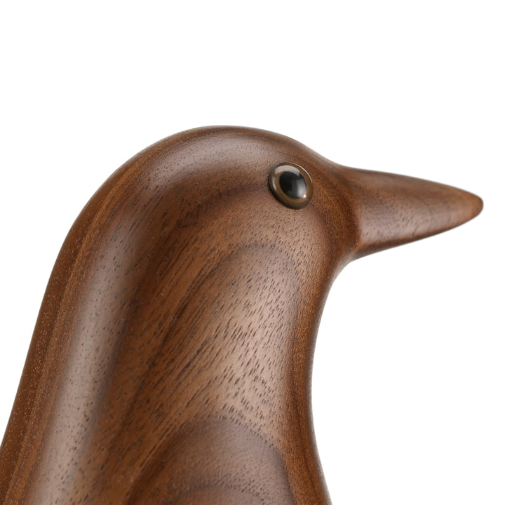 Eames House Bird from Vitra in walnut in detail