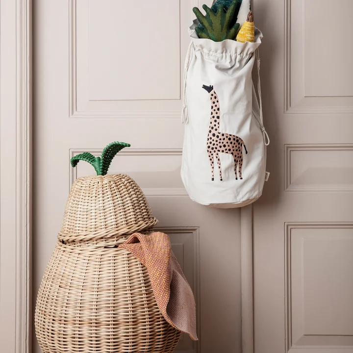 Pear-shaped storage basket from Ferm Living