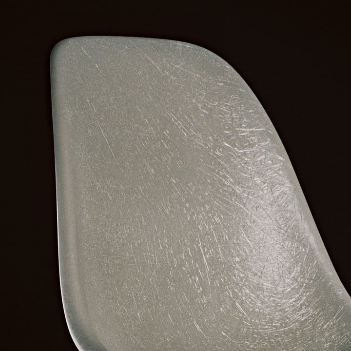 Eames Fiberglass Side Chair by Vitra in detail