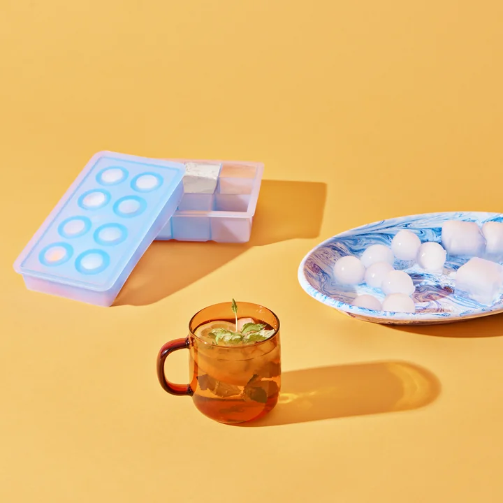 Silicone ice cube maker from HAY