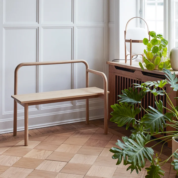 Maissi Bench from Skagerak oak wood