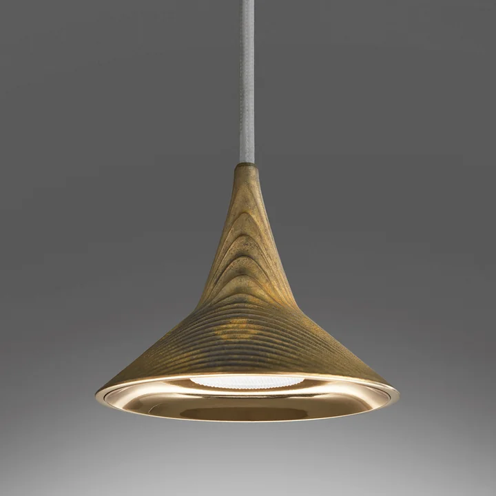 Unterlinden LED pendant light from Artemide in brass