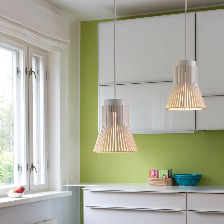 Petite 4600 pendant lamp Ø 20 x H 23 cm from Secto in white