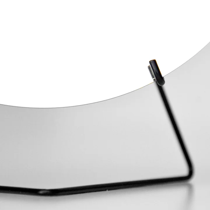 Table mirror from Moebe in black