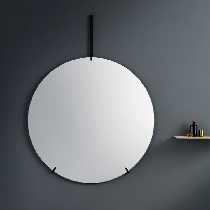 Wall mirror from Moebe in black